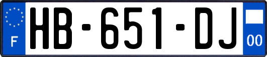 HB-651-DJ