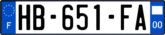 HB-651-FA