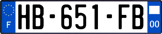 HB-651-FB