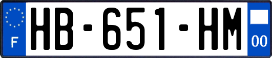 HB-651-HM