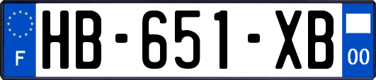 HB-651-XB