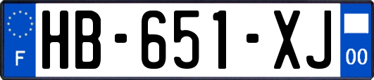 HB-651-XJ