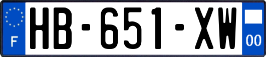 HB-651-XW
