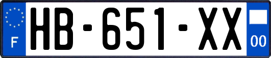 HB-651-XX