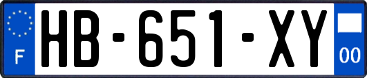HB-651-XY