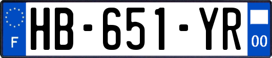 HB-651-YR