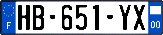HB-651-YX