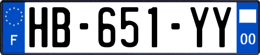 HB-651-YY