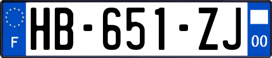 HB-651-ZJ