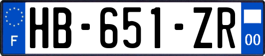 HB-651-ZR