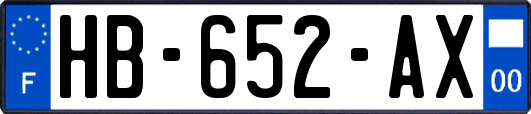 HB-652-AX