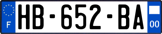 HB-652-BA