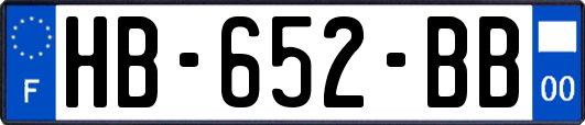 HB-652-BB