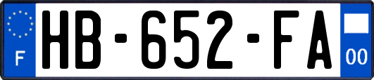 HB-652-FA