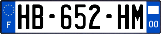HB-652-HM