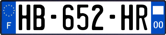 HB-652-HR