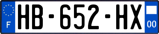 HB-652-HX