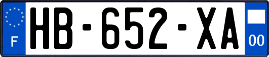 HB-652-XA