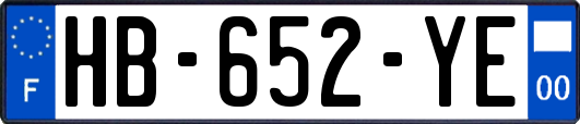 HB-652-YE