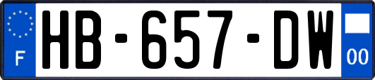 HB-657-DW