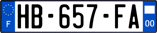 HB-657-FA