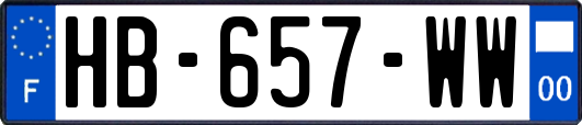 HB-657-WW