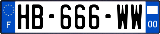 HB-666-WW
