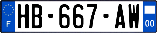 HB-667-AW