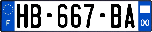 HB-667-BA