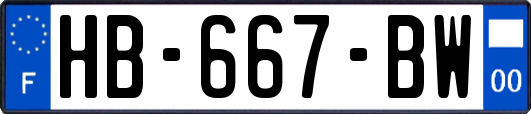 HB-667-BW