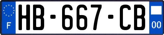 HB-667-CB