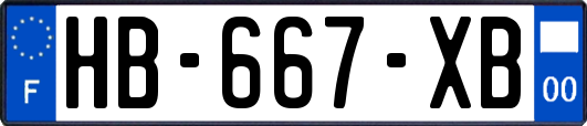 HB-667-XB
