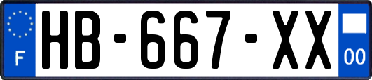 HB-667-XX