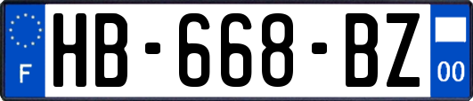 HB-668-BZ