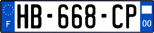 HB-668-CP