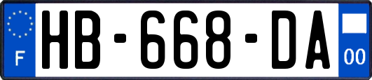 HB-668-DA