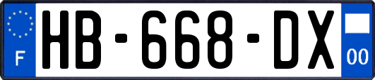 HB-668-DX