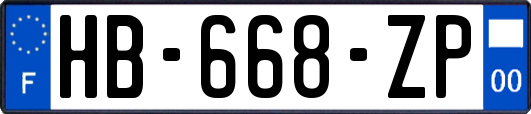 HB-668-ZP