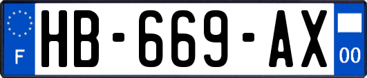 HB-669-AX