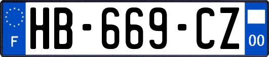 HB-669-CZ