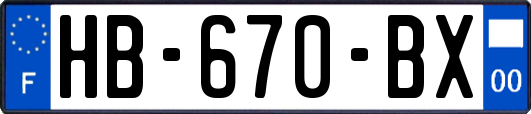 HB-670-BX