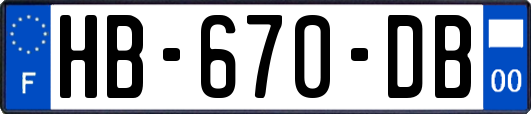 HB-670-DB