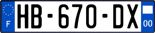 HB-670-DX