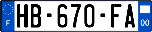 HB-670-FA