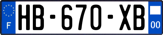 HB-670-XB