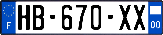 HB-670-XX