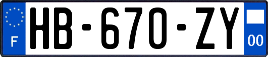 HB-670-ZY