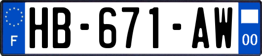 HB-671-AW