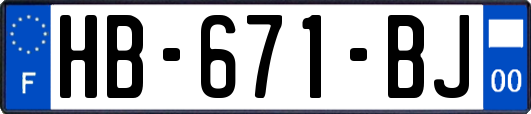 HB-671-BJ