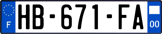 HB-671-FA